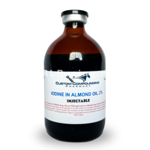 Iodine in almond oil 2% 100 ml